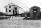 Ngatea Hall and Post Office. 1921.